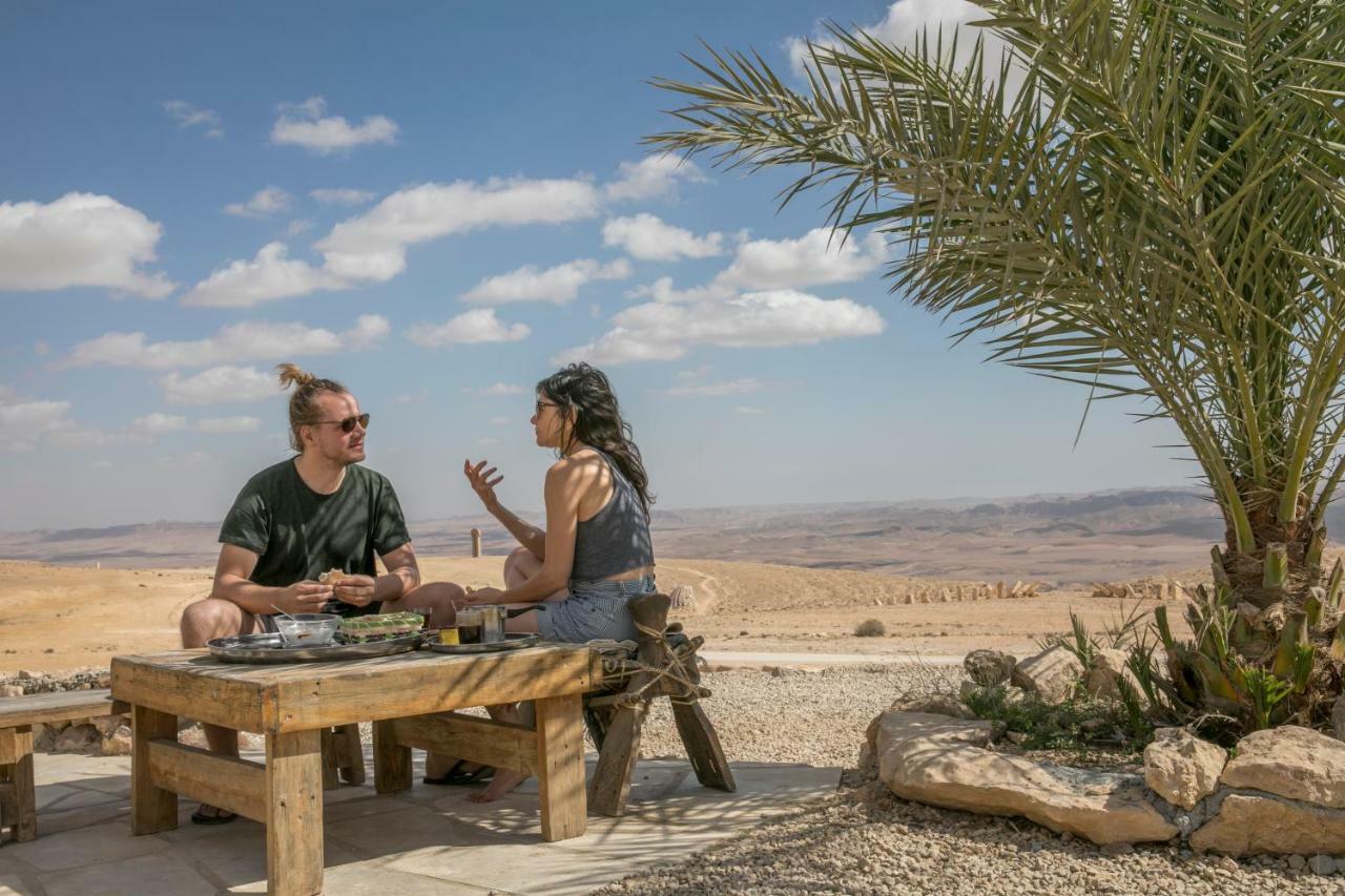 Willa Desert Shade Camp חוות צל מדבר Micpe Ramon Zewnętrze zdjęcie